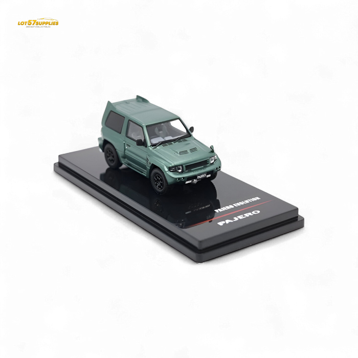 Inno64 Mitsubishi Pajero Evolution Satin Green 1:64 - for just $28.99! 