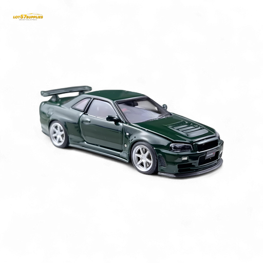 PGM Nissan GTR R34 Z-TUNE - British Green 1:64 Ordinary - for just $89.99! 