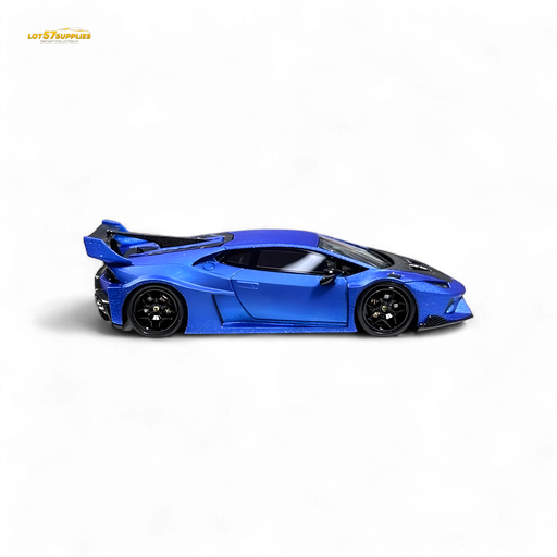 FLAME Lamborghini Huracan LP610-4 WideBody Resin - Matte Blue 1:64 - for just $69.99! 