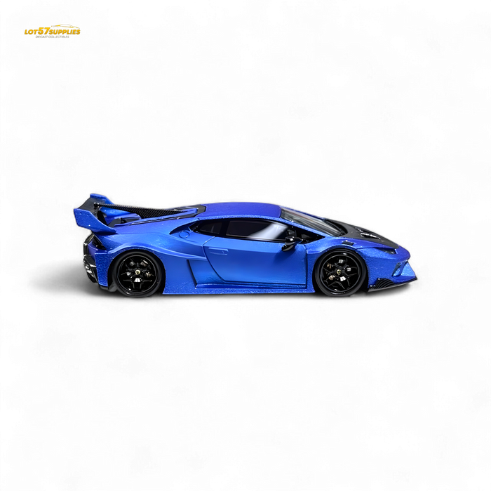FLAME Lamborghini Huracan LP610-4 WideBody Resin - Matte Blue 1:64 - for just $69.99! 