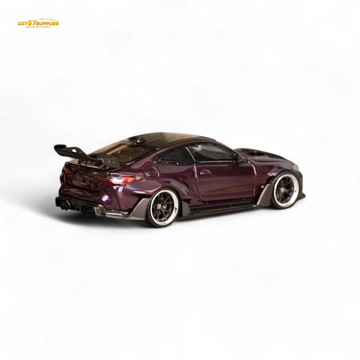 Street Weapon BMW M4 G82 Widebody Dark Purple 1:64 - for just $36.99! 