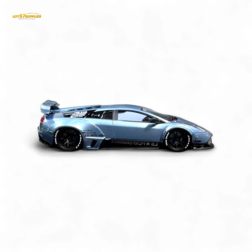 404ERROR Lamborghini Murcielago LBWK Ice Blue Low Spoiler 1:64 - for just $84.99! 
