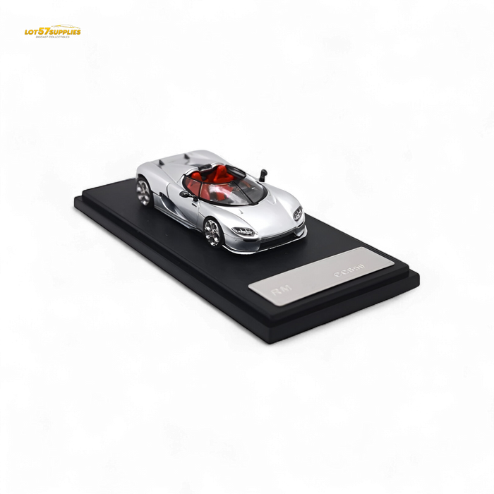 Rhino Model RM CC850 With Magnetic Engine Cover - Silver 1:64 - for just $39.99! 