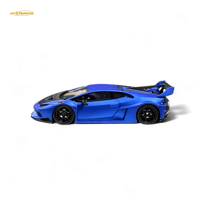 FLAME Lamborghini Huracan LP610-4 WideBody Resin - Matte Blue 1:64 - for just $69.99! 