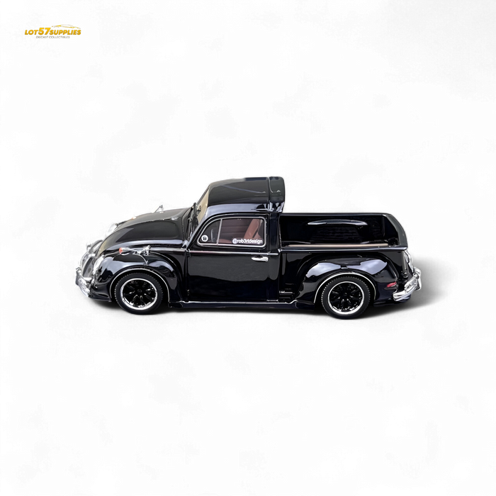 YM Model Volkswagen Beetle Pickup Truck FUSCUP Black 1:64 - for just $74.99! 