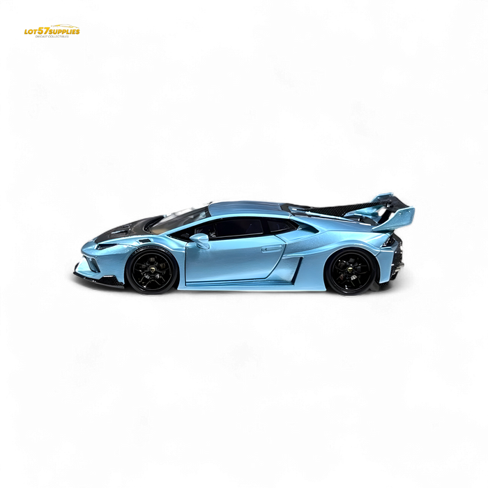 Flame Lamborghini Huracan LP610-4 ICE BLUE 1:64 - for just $69.99! 