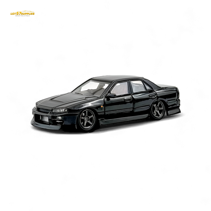 Mortal ER34 SKYLINE URAS Metallic Black 1:64 - for just $39.99! 