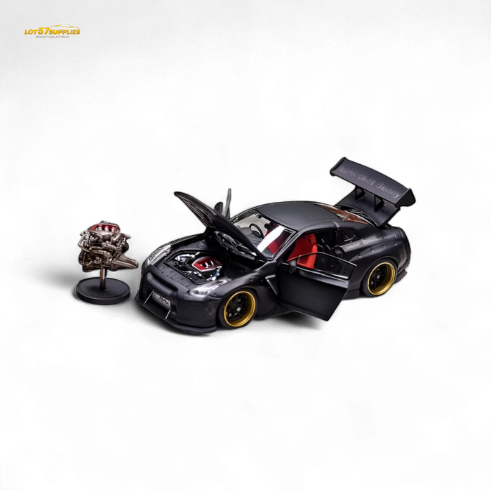 PGM Rocket Bunny R35 - Matte Black Luxury version 1:64 - for just $109.99! 