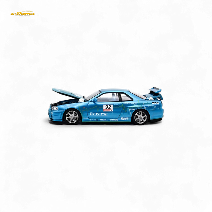 Cool Art Skyline R34 Blue #92 Ordinary 1:64 - for just $36.99! 