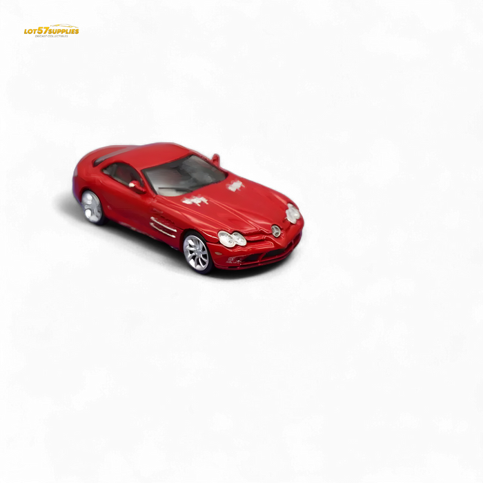Street Weapon Mercedes Benz McLaren SLR in Red With Detachable Hood 1:64 - for just $38.99! 