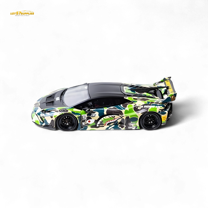 Flame Lamborghini Huracan LP610-4 LWBK WideBody Camouflage 1:64 - for just $69.99! 