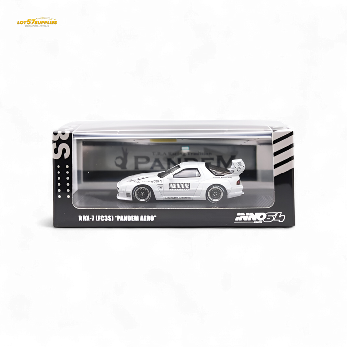 Inno64 Mazda RX-7 FC3S Pandem Aero White 1:64 - for just $28.99! 
