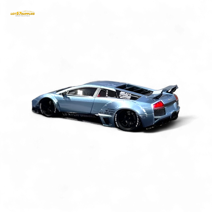 404ERROR Lamborghini Murcielago LBWK Ice Blue Low Spoiler 1:64 - for just $84.99! 