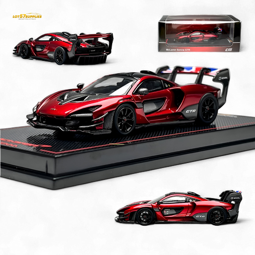 CM Model McLaren Senna GTR Metallic Red 1:64 - for just $39.99! 