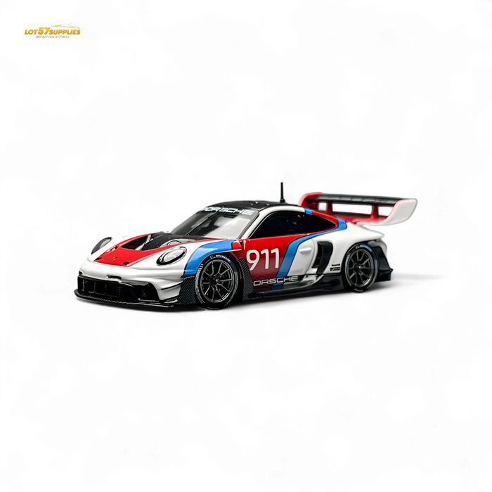 HKM Model Porsche 911 (992) GT3 R Rennsport White #911 1:64 - for just $36.99! 