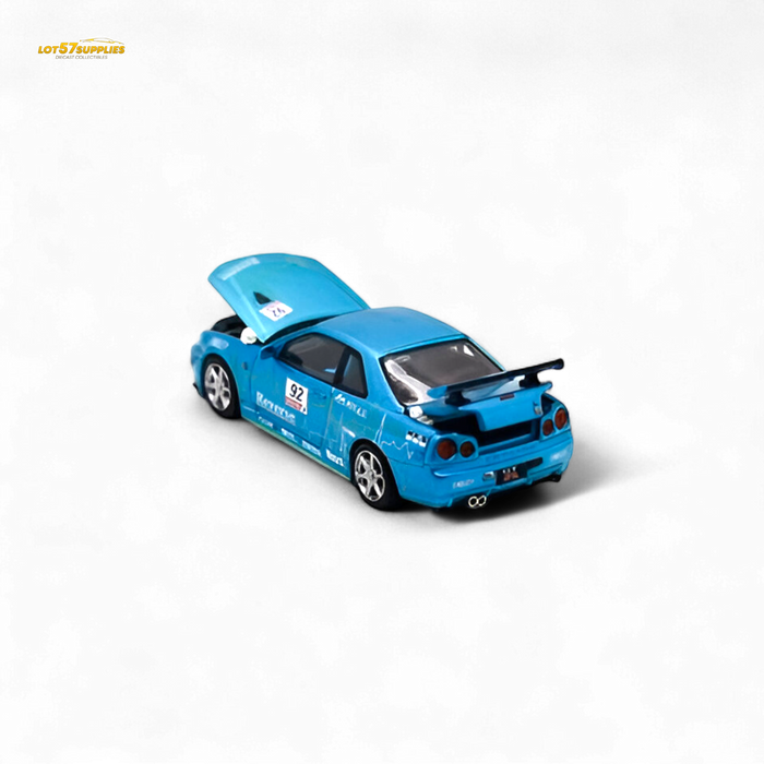 Cool Art Skyline R34 Blue #92 Ordinary 1:64 - for just $36.99! 