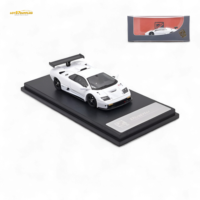 DCM Lamborghini Diablo GT-R White Diecast Model 1:64 Limited to 500 Pcs - for just $36.99! 
