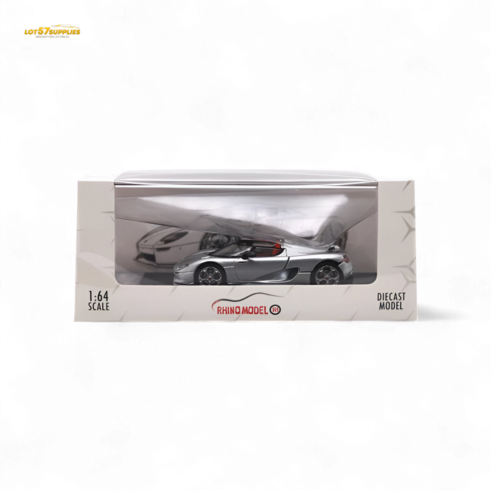 Rhino Model RM CC850 With Magnetic Engine Cover - Silver 1:64 - for just $39.99! 