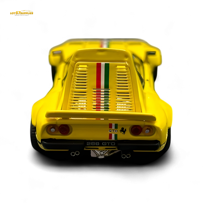 Hone Model 64 288GTO Wide-Body - Latte Art Yellow 1/64 - for just $34.99! 