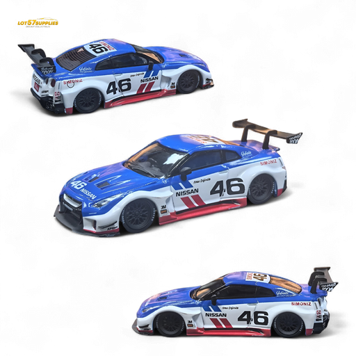 MC LB GTR R35 GT - BRE White Blue Top Livery 1:64 - for just $34.99! 