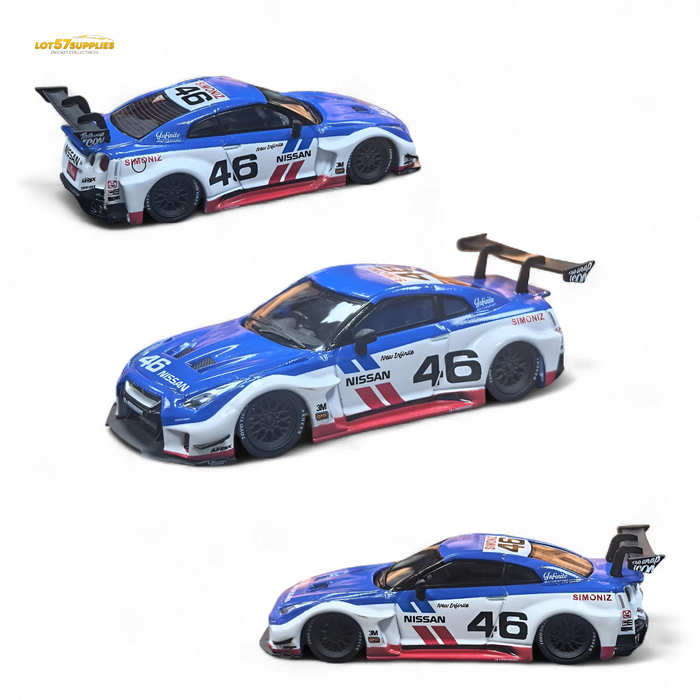 MC LB GTR R35 GT - BRE White Blue Top Livery 1:64 - for just $34.99! 