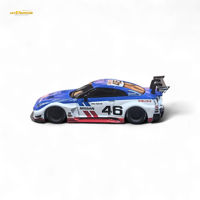 MC LB GTR R35 GT - BRE White Blue Top Livery 1:64 - for just $34.99! 