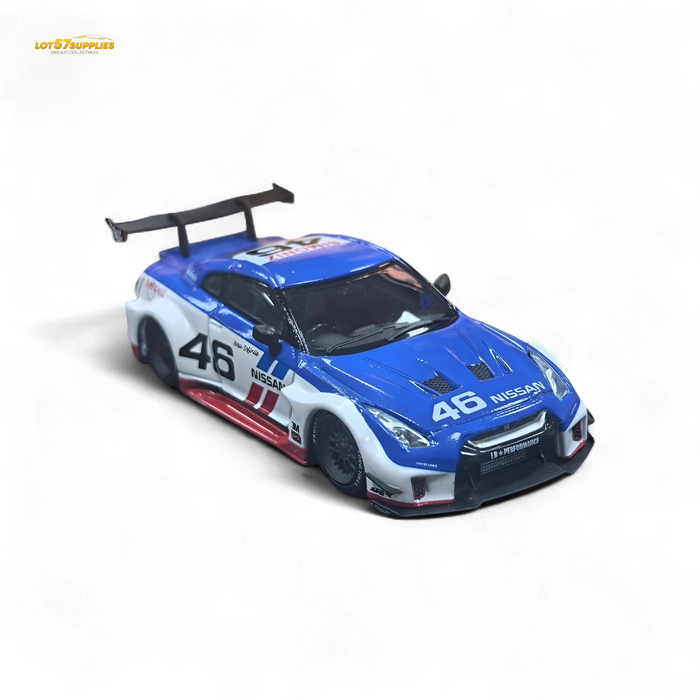 MC LB GTR R35 GT - BRE White Blue Top Livery 1:64 - for just $34.99! 