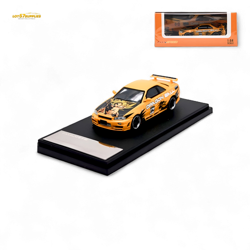 Fast Speed Skyline R34 GT-R - Orange DRAGON Z 1:64 - for just $34.99! 
