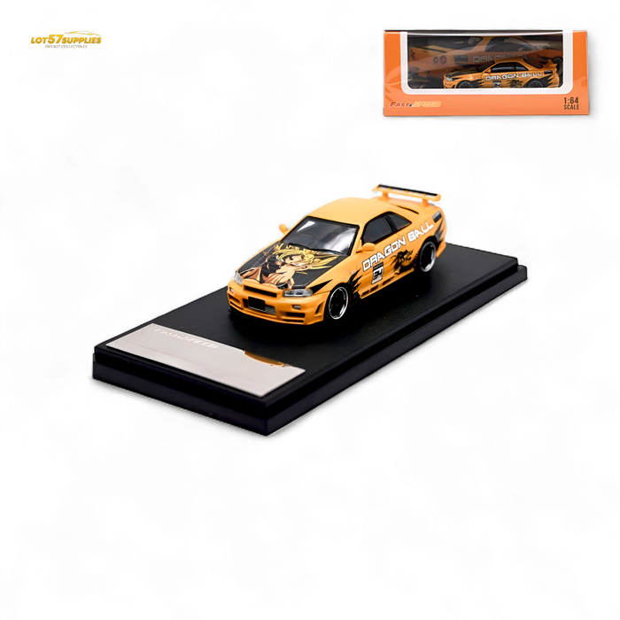 Fast Speed Skyline R34 GT-R Orange Dragon Z 1:64 - for just $34.99! 