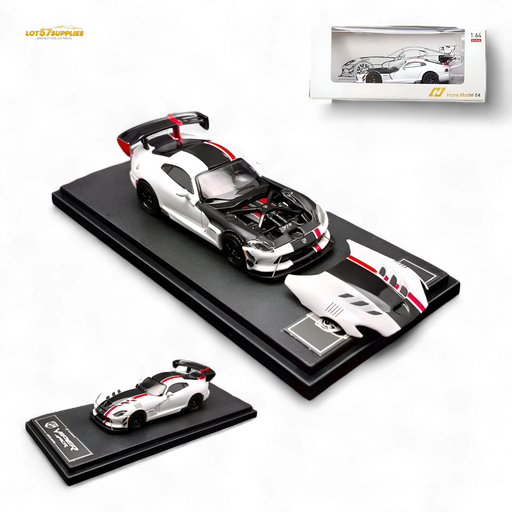 Hone Model Dodge VIPER ACR - Viper White 1:64 - for just $39.99! 