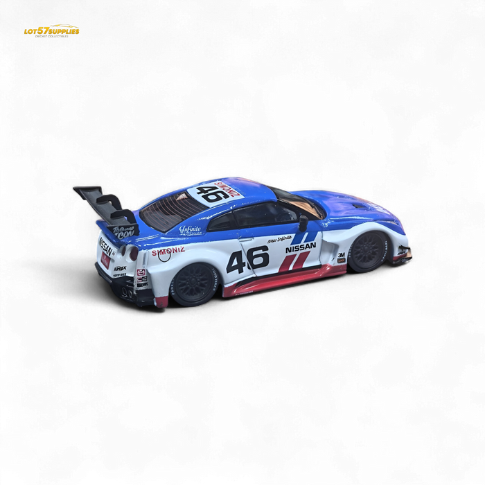 MC LB GTR R35 GT - BRE White Blue Top Livery 1:64 - for just $34.99! 