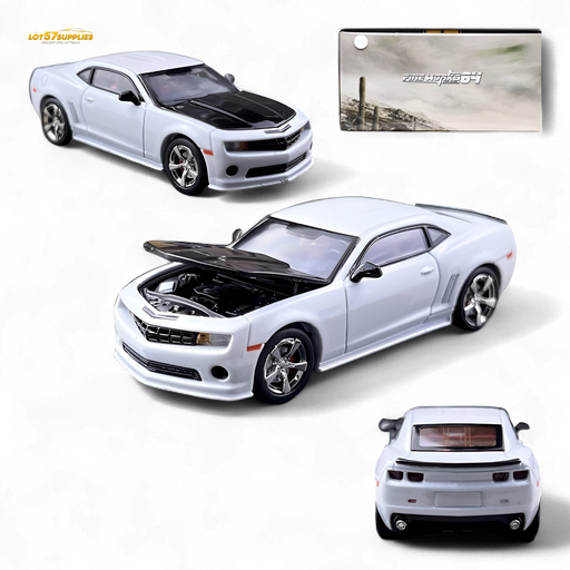 FineWorks64 Chevrolet Camaro Bumblebee - Pearl White 1:64 - for just $34.99! 