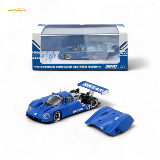 Inno64 Nissan R89C Blue Championship 1989 1:64 - for just $31.99! 