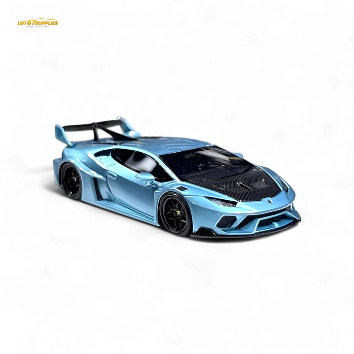 Flame Lamborghini Huracan LP610-4 ICE BLUE 1:64 - for just $69.99! 