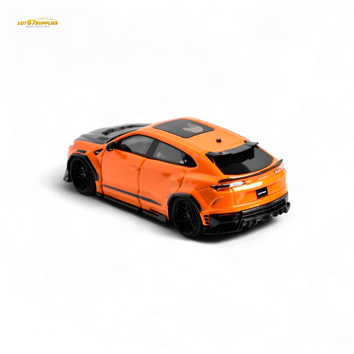 Flame Lamborghini Urus LBWK Metallic Orange Resin 1:64 - for just $79.99! 