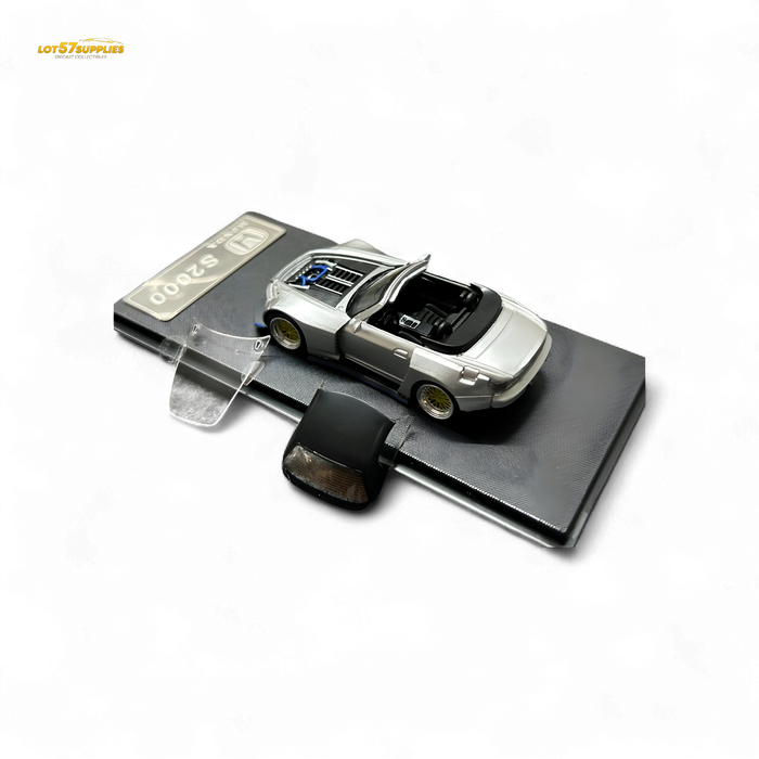 Rhino Model RM 1:64 Honda S2000 Wide-Body Roadster Silver - for just $34.99! 