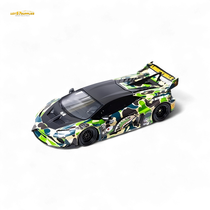 Flame Lamborghini Huracan LP610-4 LWBK WideBody Camouflage 1:64 - for just $69.99! 