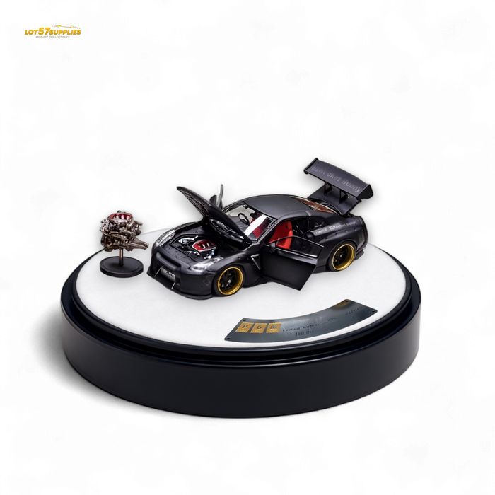PGM Rocket Bunny R35 - Matte Black Luxury version 1:64 - for just $109.99! 