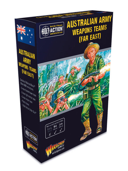 Bolt Action: Australian Army (Far East) Weapons Teams - for just $24! 