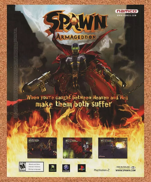 2003 Spawn Armageddon PS2 Original Ad - for just $17.99! 