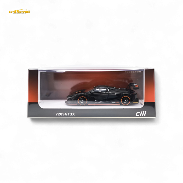 CM MODEL McLaren 720S GT3X Black 1:64 - for just $32.99! 