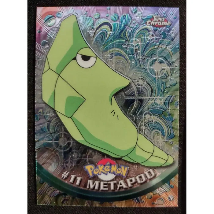 Metapod Foil (11) [Topps Pokemon Chrome Series 1] - Just $0.75! Shop now at Retro Gaming of Denver