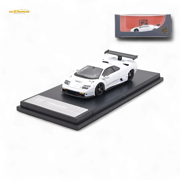 DCM Lamborghini Diablo GT-R White Diecast Model 1:64 Limited to 500 Pcs - for just $36.99! 