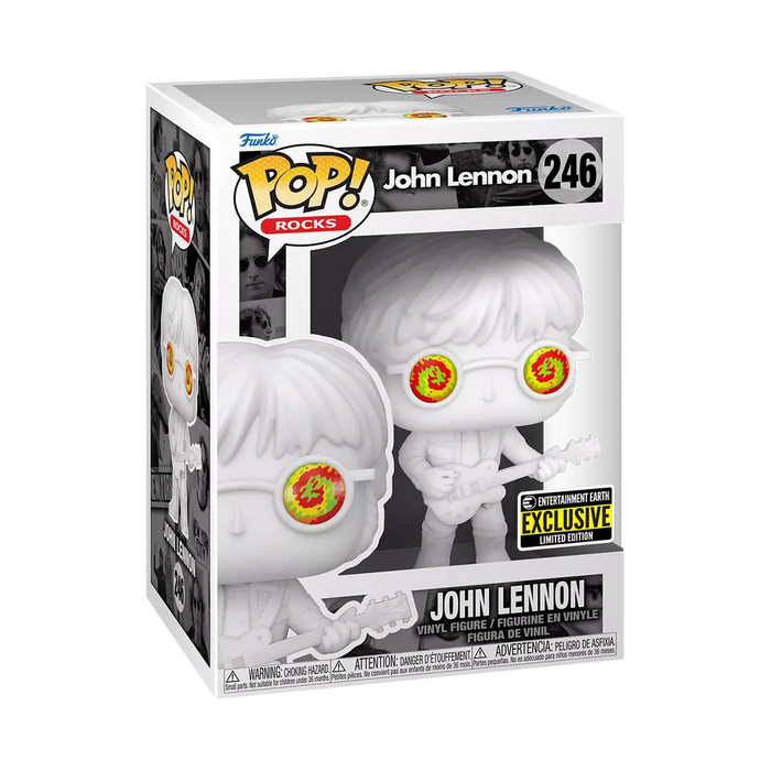 Funko POP! Rocks - John Lennon with Psychedelic Shades Vinyl Figure Entertainment Earth Exclusive - for just $14.99! 