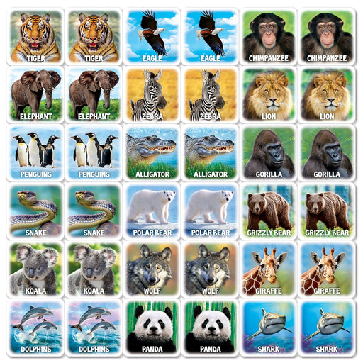 World of Animals Matching Game - Premium Card Games - Just $9.99! Shop now at Retro Gaming of Denver