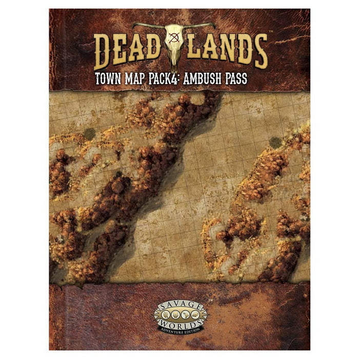 Savage Worlds: Deadlands - Town Map Pack 4: Ambush Pass - for just $14.99! 