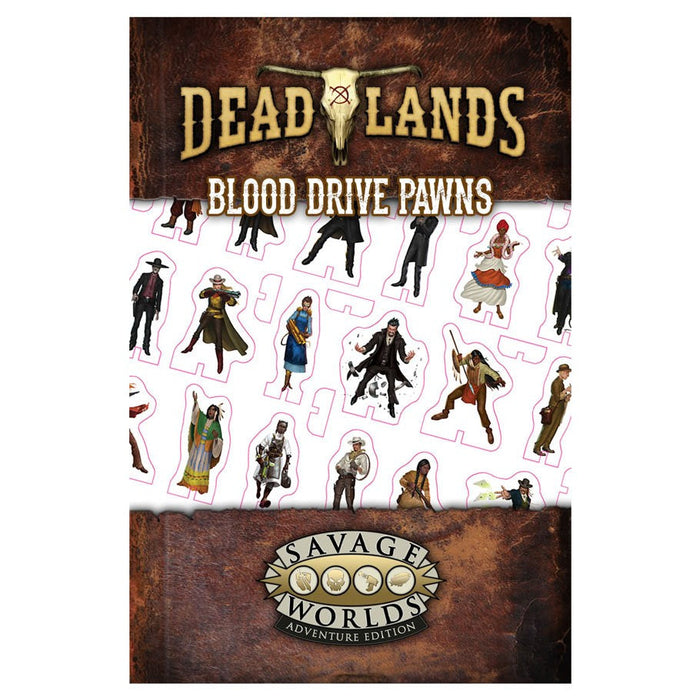 Savage Worlds: Deadlands - Weird West Blood Drive Pawns - for just $14.99! 
