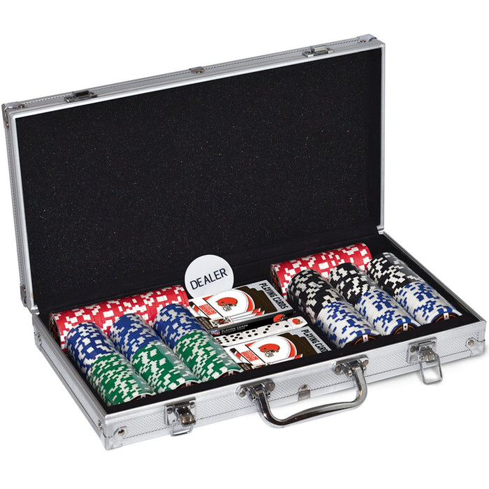 Cleveland Browns 300 Piece Poker Set - for just $124.99! 