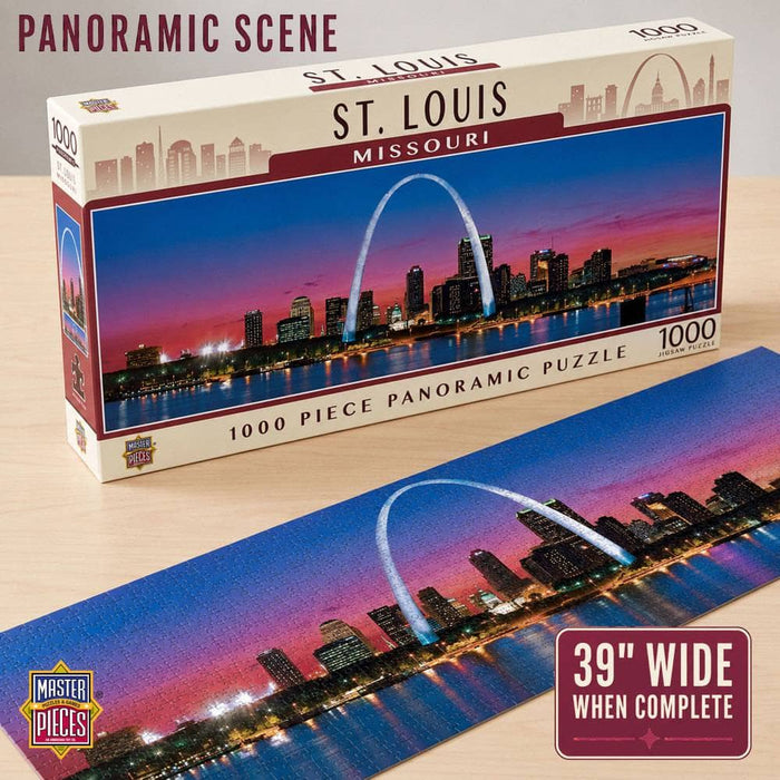 St. Louis, Missouri 1000 Piece Panoramic Jigsaw Puzzle - for just $19.99! 