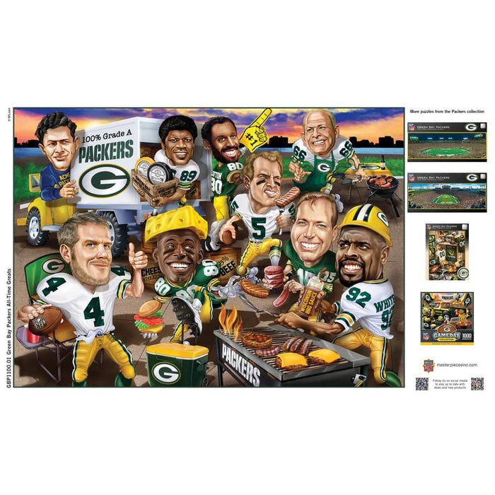 Green Bay Packers - All-Time Greats 500 Piece Jigsaw Puzzle - for just $19.99! 